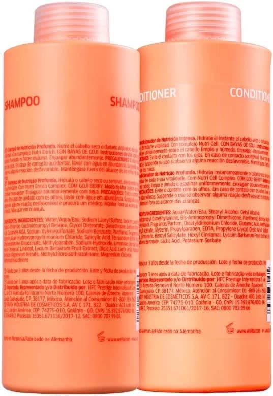 KIT WELLA INVIGO NUTRI-ENRICH SH 1L + COND 1L