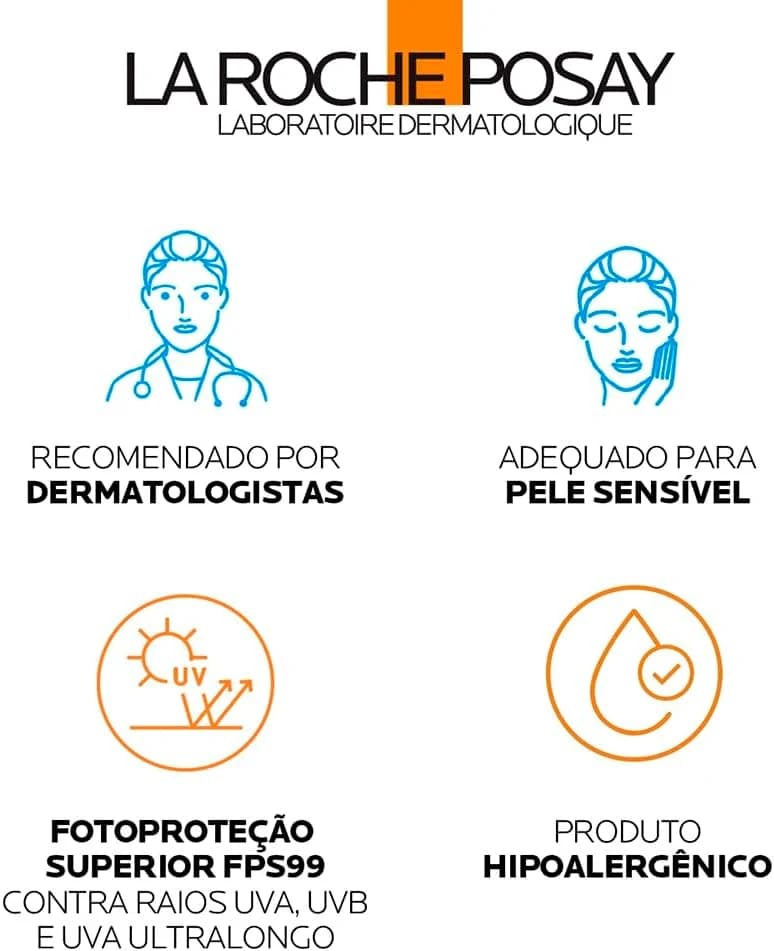 La Roche-Posay, Anthelios, UvMune 400 KA+, Protetor Solar, FPS 99, 40ml