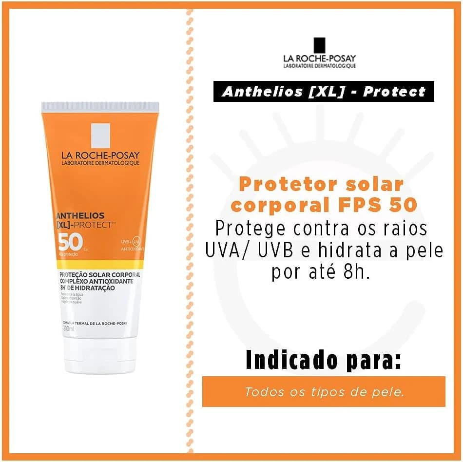 Anthelios XL-Protect Corpo FPS50 200ml, La Roche-Posay