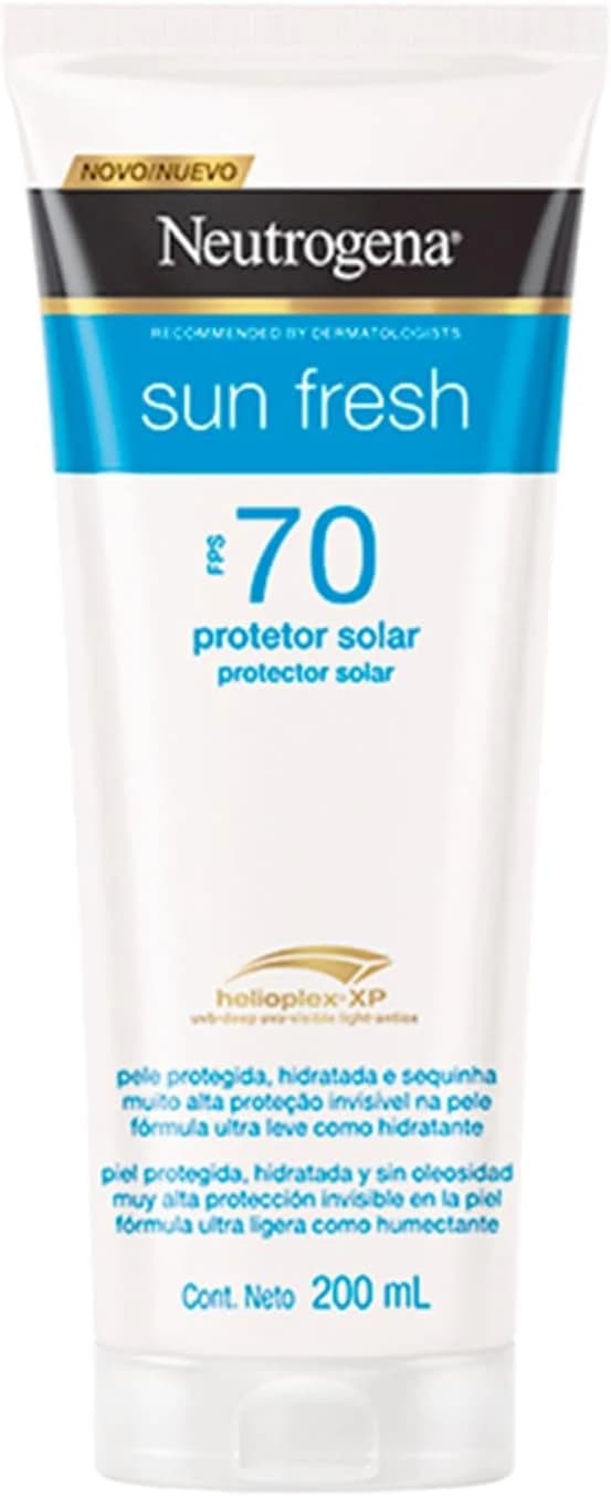 Neutrogena Sun Fresh Protetor Solar Corporal, FPS 70, 200ml