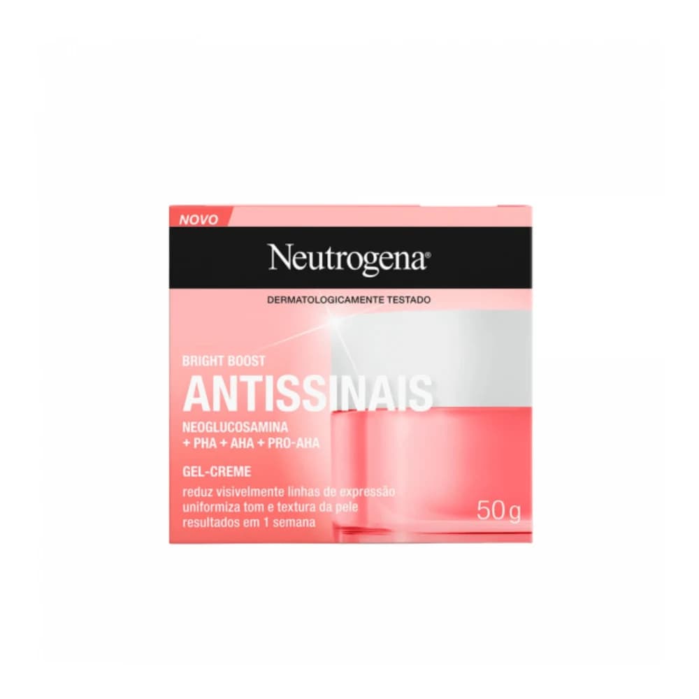 Gel Creme Hidratante Neutrogena Bright Boost 50g