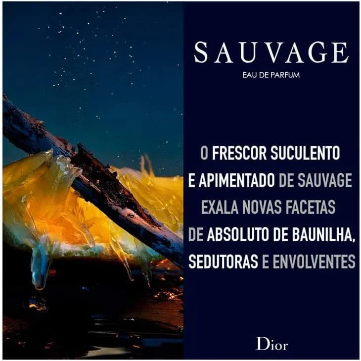 Perfume Sauvage Masculino Eau de Parfum 100ml