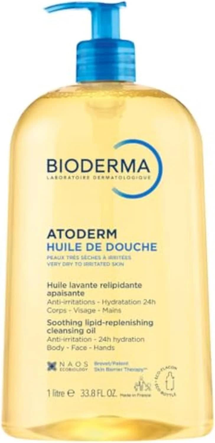 BIODERMA Atoderm Óleo De Banho - Higiene Hidratante Diária 1L