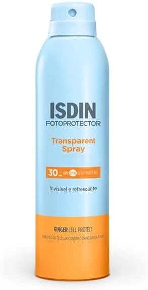 ISDIN Protetor Solar Corporal Transparent Spray FPS 30-250ml